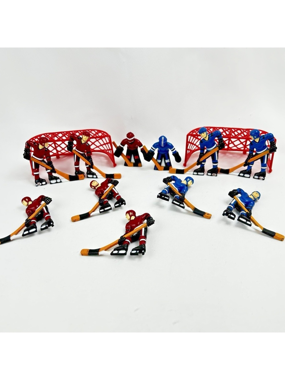 Vintage Irwin Power Play 2 Hockey Replacement Player Set with Nets Read